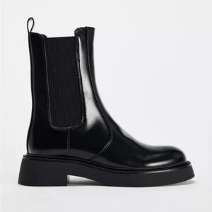 Zara Black Ankle Boots
